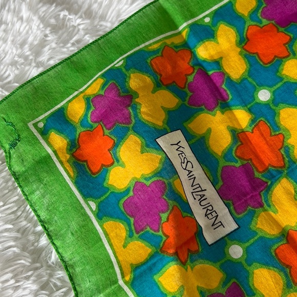 Yves Saint Laurent Accessories - AUTHENTIC YSL SCARF